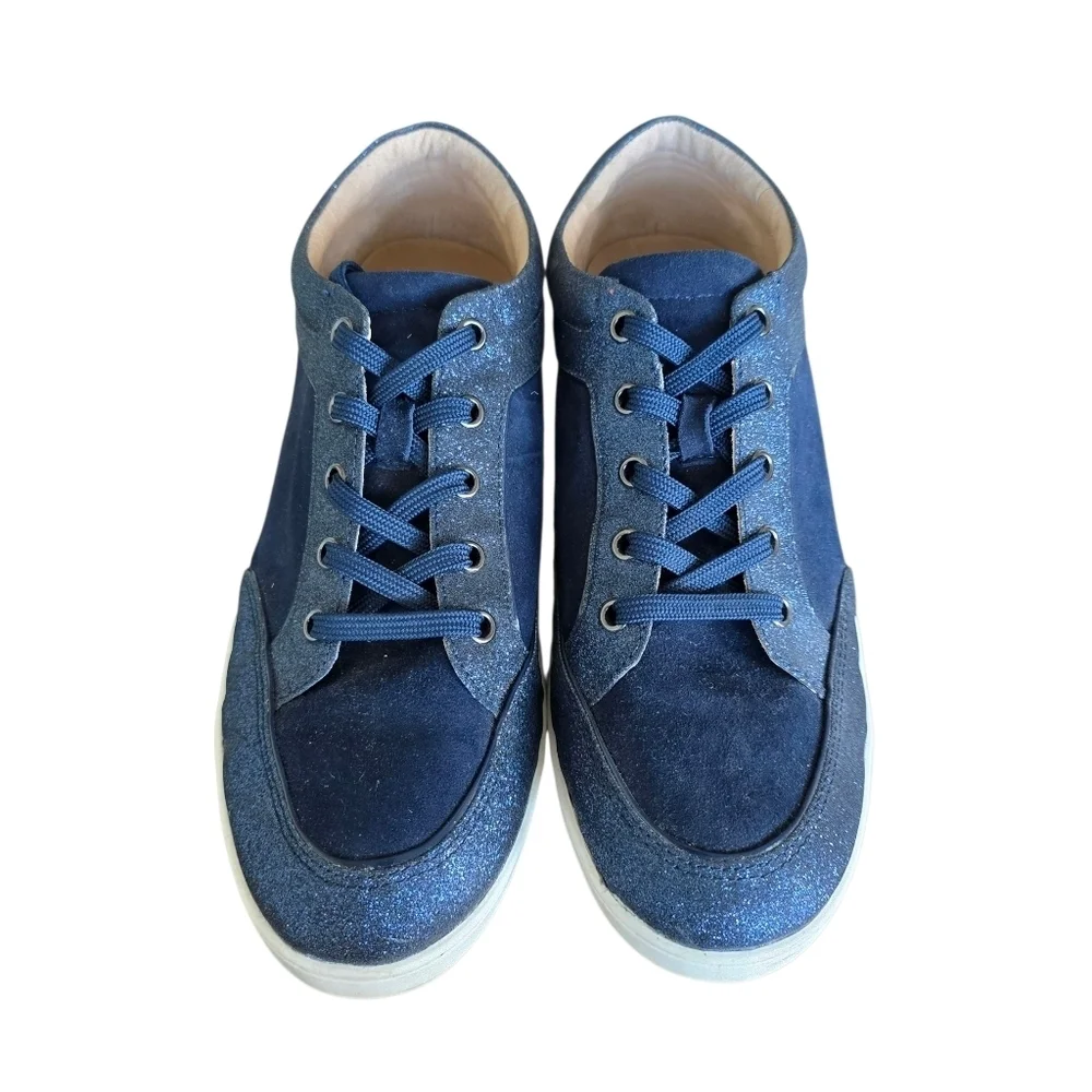 Antonio Melani Women's Navy and Blue Trainers